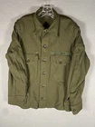 Vintage US Military Issue Korea Vietnam Wool COLD WEATHER Heavy FIELD SHIRT WS1