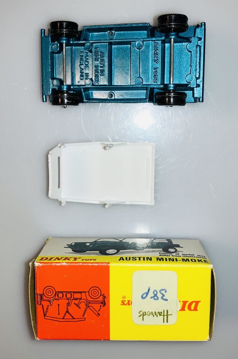 ディンキートイズ　オースチン　ミニ　モーク Vintage Dinky Toy 342 Austin Mini-Moke jeep grey roof & dashboard