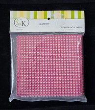 4.75" x 1 yard CK RED DIAMOND MESH WRAP ROLL SPARKLE RHINESTONE Crystal Ribbon