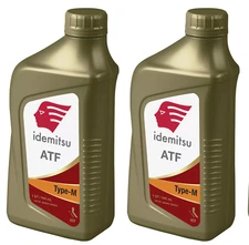 Set of 2 Quarts Auto Trans ATF Type M Oil Fluids Idemitsu for Ford Mazda Mercury