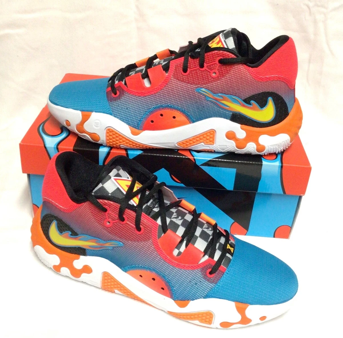 シューズ(男性用) PG6 \"hot wheels\" Las mejores ofertas en Nike PG 6 x Hot Wheels Blue/Orange/Red 2022 シューズ(男性用)