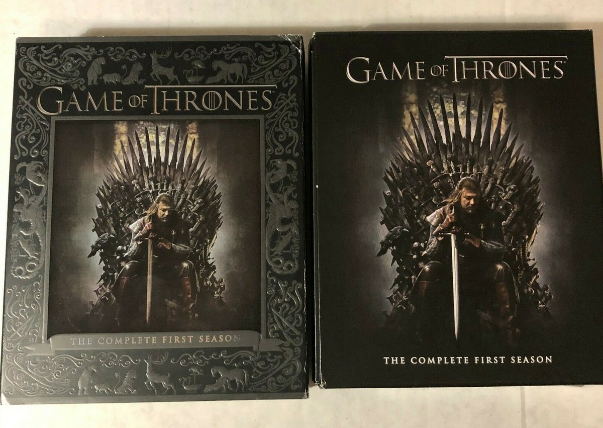 Game Of Thrones (GOT) Complete First Season Blu-ray & DVD HBO 1st