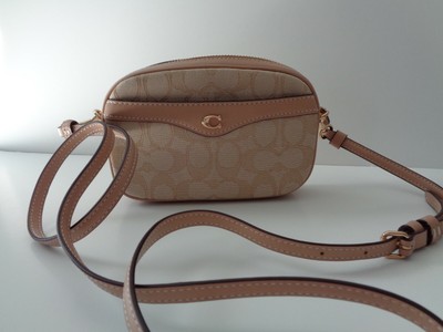 coach belt bolsa signature
