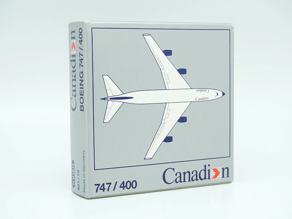 Lot D'avions Miniatures Schabak 1:600 – Boeing 737, A300, B747-400 – Bon état