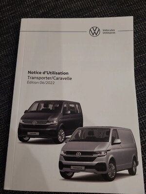 Manual VW Transporter Caravelle 06/2022 in French