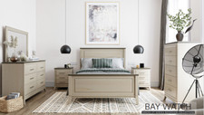 IN STOCK - 6-Pc Modern Coastal Bedroom Set Solid Wood Amish Handcrafted