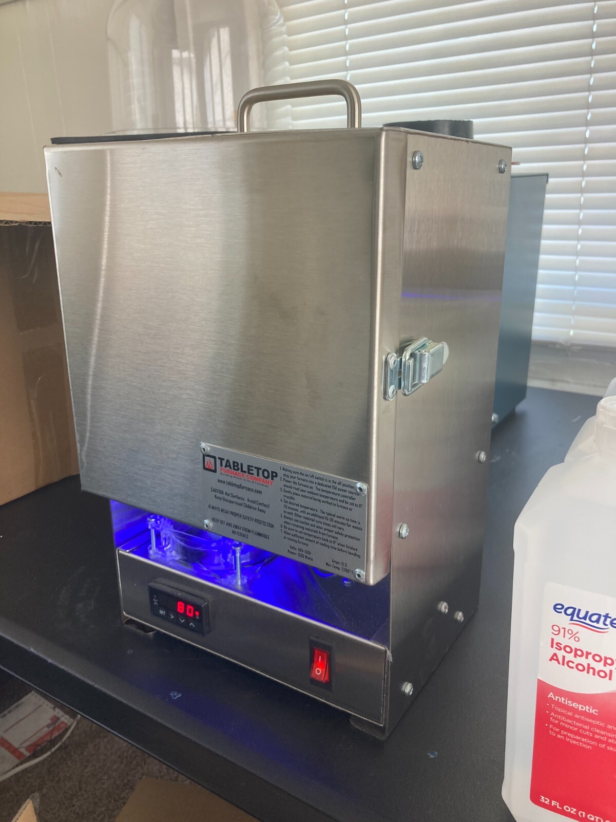 RapidFire TableTop Standard Ceramic Precious Metal Clay Jewelry Kiln Furnace eBay