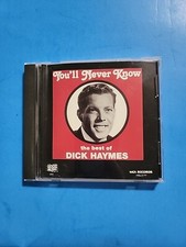 Youll Never Know The Best of Dick Haymes Music CD 1990 Big Band Swing 22 Songs