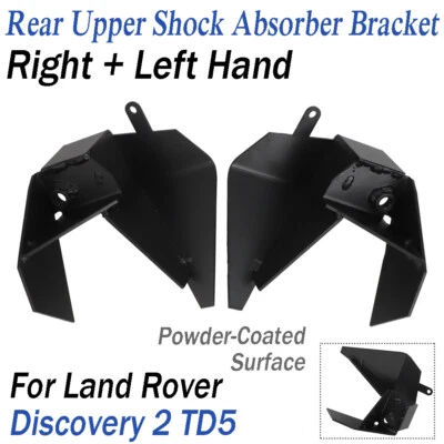 Par de soportes amortiguadores superiores traseros izquierdo+derecho para Land Rover Discovery 2 TD5