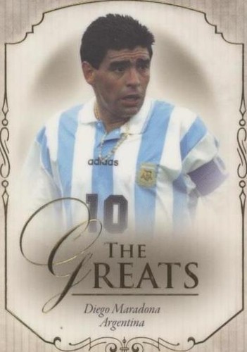 スポーツ選手 2003 FUTERA PLATINUM #W04 DIEGO MARADONA Diego Maradona 2003 Futera Platinum World Football World Greats