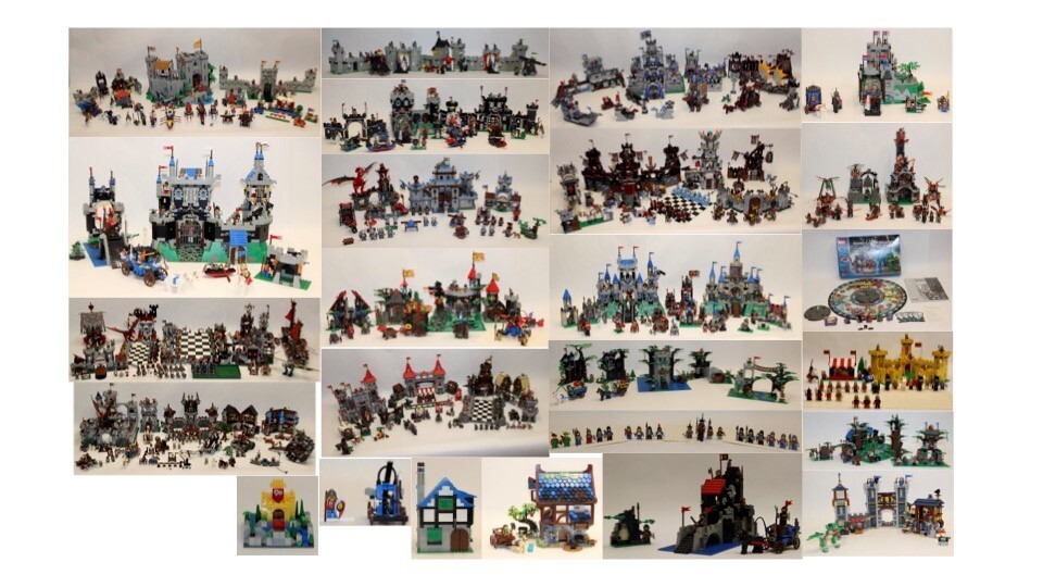 Every LEGO Castle Theme Set (195) Ever Made as of January 2026