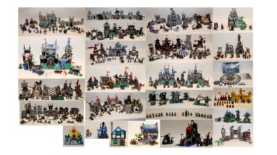 Every LEGO Castle Theme Set (193) Ever Made as of August 2024 (1978-2024)  AS-IS - Main Image