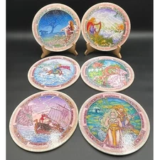 JIM FITZPATRICK Celtic Myths & Legends 8" Cork Back Ireland Faerie Viking Art