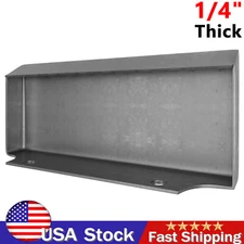 1/4" Toro Quick Tach Attach Steel Mount Plate Mini Skid Steer Dingo Ditch Witch