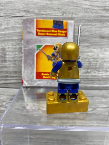 MEGA BLOKS 2012 POWER RANGERS SUPER SAMURAI - RARE GOLD RANGER - Picture 3 of 4