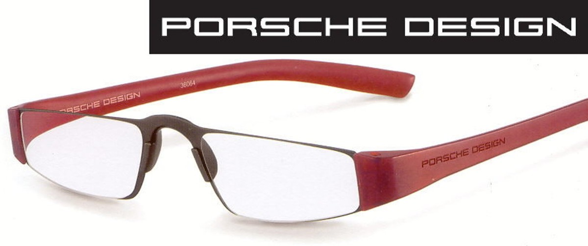 Porsche Design P 8801 B Rosso Lettura 1,50 Promozioni Halb