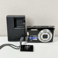 Olympus Mju 1060 10.0MP 7x Zoom Digital Compact Camera Tested w/Charger Tested