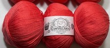 Pure Cashmere Yarn 3x 50g Soft Warm Knitting Crochet Wool 3-4ply Coral Red 1858E