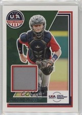 2022 Panini USA Baseball Stars & Stripes Materials Landon Carter #USAM-LC 11h0