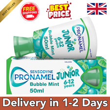Sensodyne Pronamel Junior 6-12 Toothpaste Bubble Mint 50ml Enamel Care