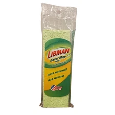 Libman Gator Mop Refill Head Tear Resistant Sponge Green Made In USA Genuine NEW