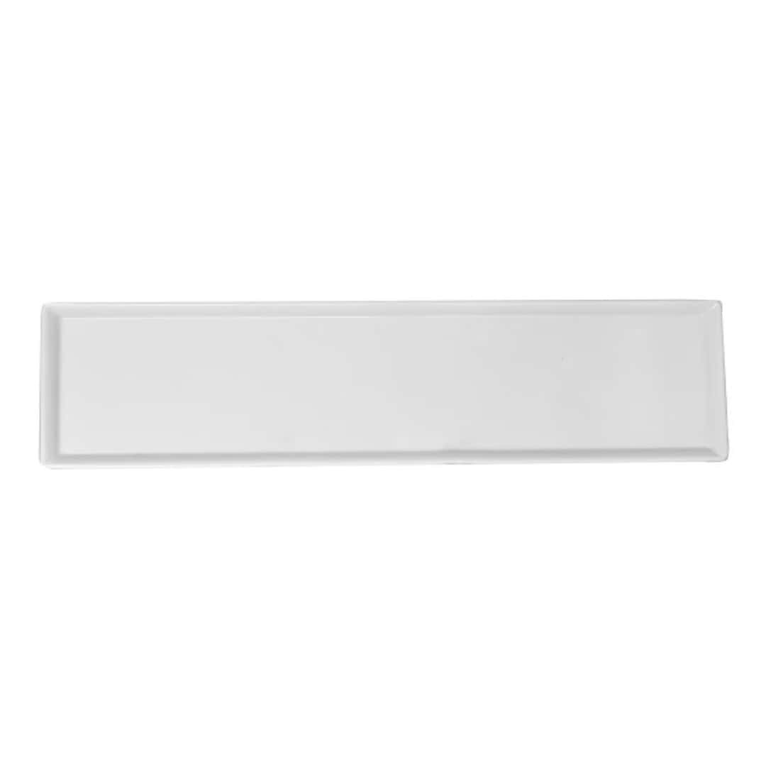Rectangular Melamine Tray Expo White 63X16 Cm - Le Nouveau Coq