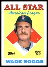Wade Boggs 1988 Topps Boston Red Sox MLB READ FREE SHIPPING AutographDen