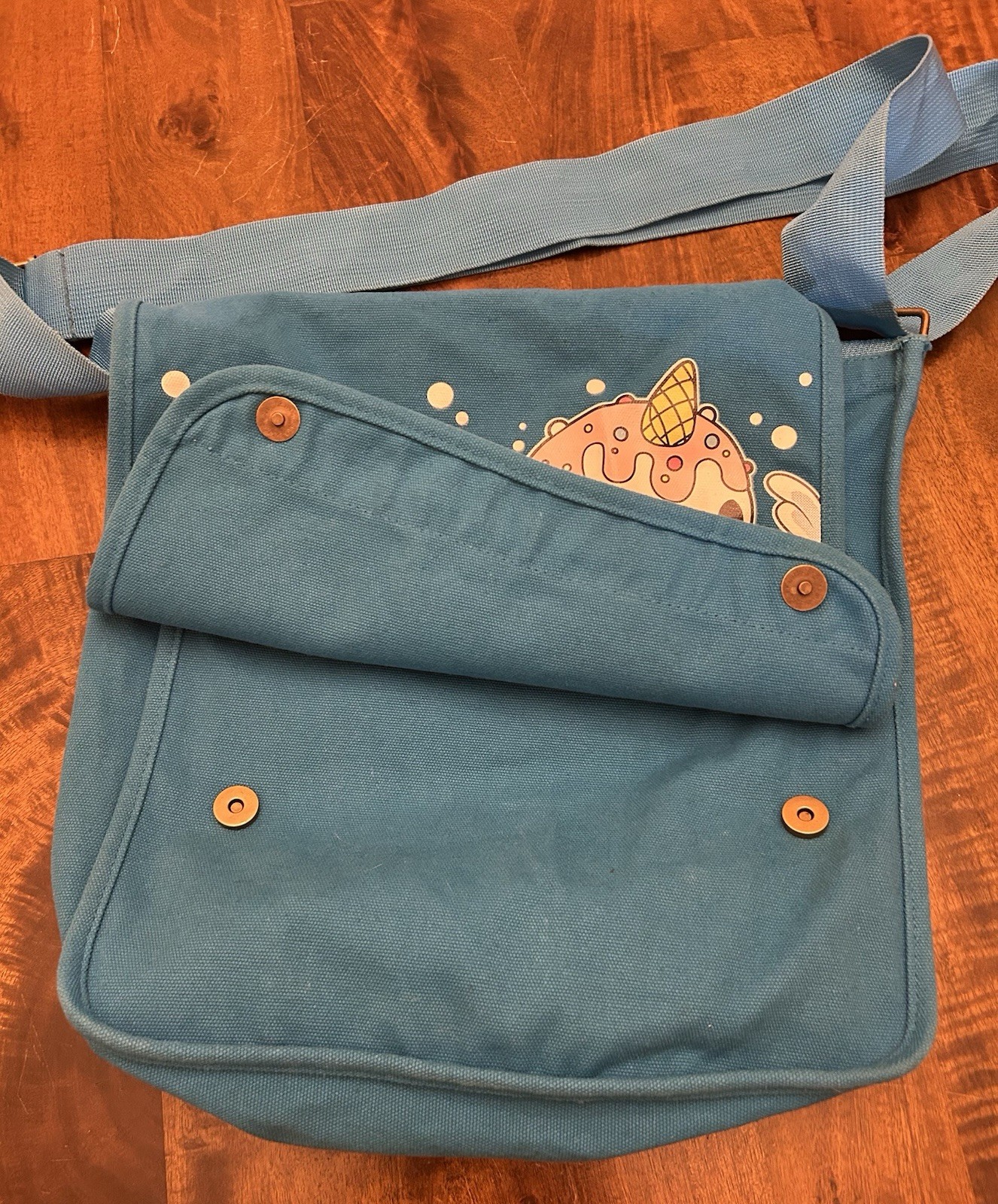 Tasty Peach Studios Messenger Bag image 7