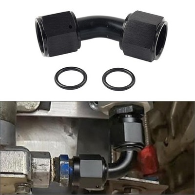 10AN Buchse auf Buchse 45 Grad Schwenkkupplung Union Fitting Adapter Stecker