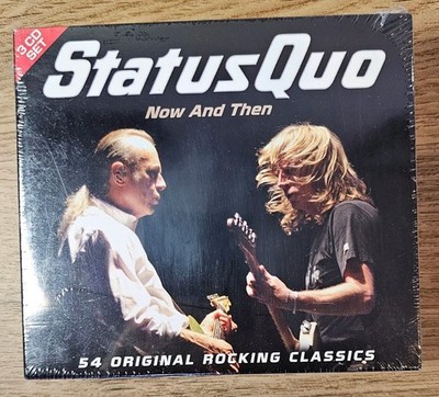 Status Quo - Now And Then - 3 CD Collection 70s/80s Classic Rock New & Sealed