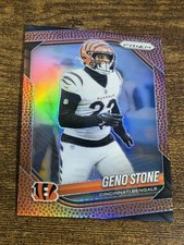 GENO STONE 2025 Panini Prizm #61 Pigskin Prizm /180