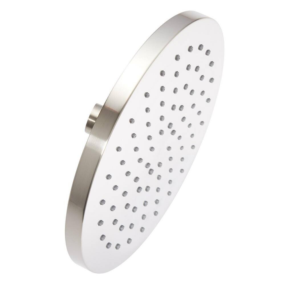 Signature Hardware 8 Modern Round Rainfall Shower Head - 18 GPM - Brushed 11590₽