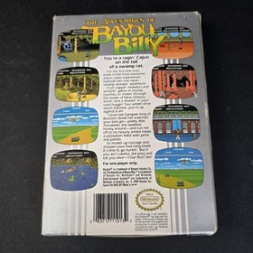The Adventures of Bayou Billy NES Spiel OVP + Anleitung + Werbung US Version RAR