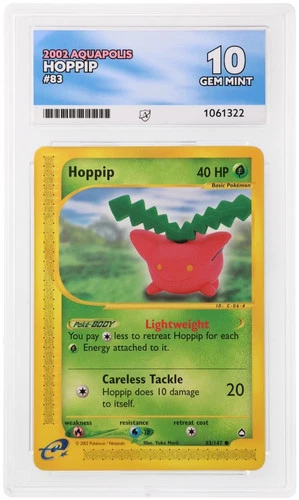 Hoppip 83/147 Ace 10 Aquapolis Pokemon Card Game