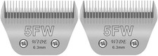 Wide Blades for Dog Grooming Blades Compatible with Andis,Oster A5,Wahl km10 ...