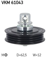 Riemenspanner, Keilrippenriemen FÜR Toyota Prius Liftback ( W2 ) - SKF VKM 61043