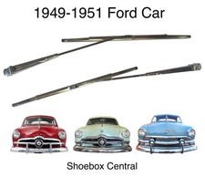 1949 1950 1951 Ford Car Windshield Wiper Arm Blade Combo Kit 1949 1950 1951 Ford Car Windshield Wiper Arm Blade Combo Kit