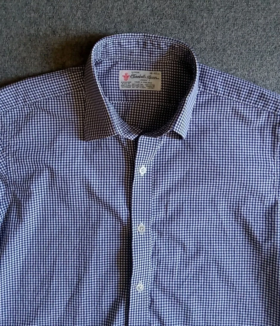 Chemise Turnbull & Asser Rose taille 17 UK - US (tour de cou / collar