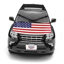 American Flag Car Hood Cover 63"x47" 160x120 cm USA Stars Stripes
