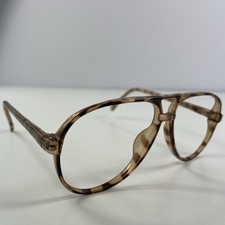 Wilshire Designs Aviator Eyeglasses Frame 846 GRY DEM 56-13-140 Brown Tan Havana