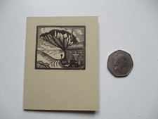 NEAR MINIATURE 4pp ADVERT FOR EDWARD WALTERS PRINTER & ENGRAVER FLEECE PRESS