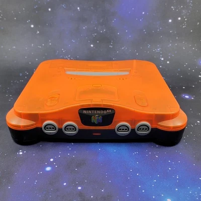 Nintendo 64 NTSC-J Orange Video Game Consoles for sale | eBay