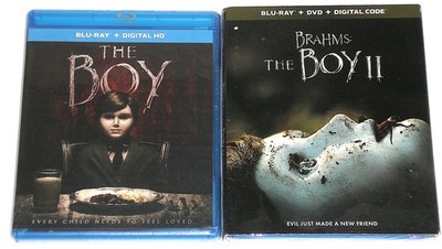 Horror Blu-ray Lot - The Boy & Brahms: The Boy 2 (New)