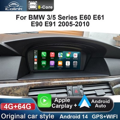 Für BMW E60 E61 E90 E91 CCC 4GB+64GB CarPlay Android auto USB GPS Navi Autoradio