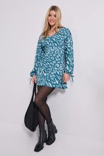 Dorothy Perkins Blue Mini Dress Womens Daywear Dresses