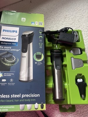 Philips Norelco Series 7000 Multigroom Men's Rechargeable Electric Trimmer -