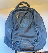 Samsonite Laptop Backpack Black / Orange Large 18" Padded Quality