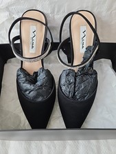 Nina Slingback Billie Womens Sz 8.5 M Rhinestone Pointed Toe Pumps Dress