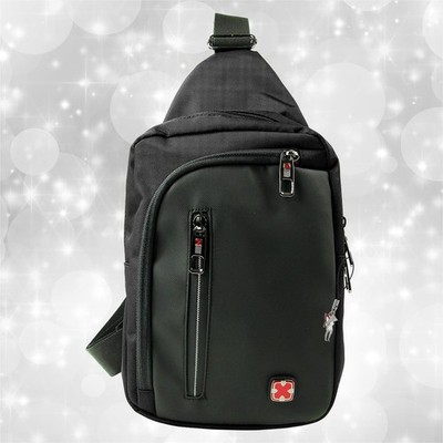 Travel N Meet Umhängetasche Sling Bag schwarz Herren ORD4227S