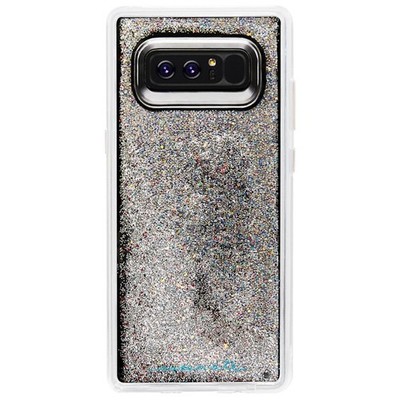 Case-Mate Note 8 Case - WATERFALL - Iridescent - Cascading Liquid Glitter -